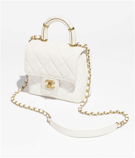 chanel quilted bag white|chanel bucket bag 2020.